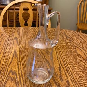 Glass wine decanter